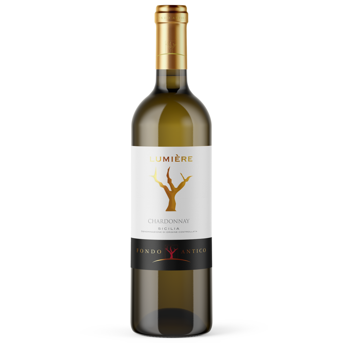 Chardonnay Lumière 2024 DOC Sicily Organic Fondo Antico