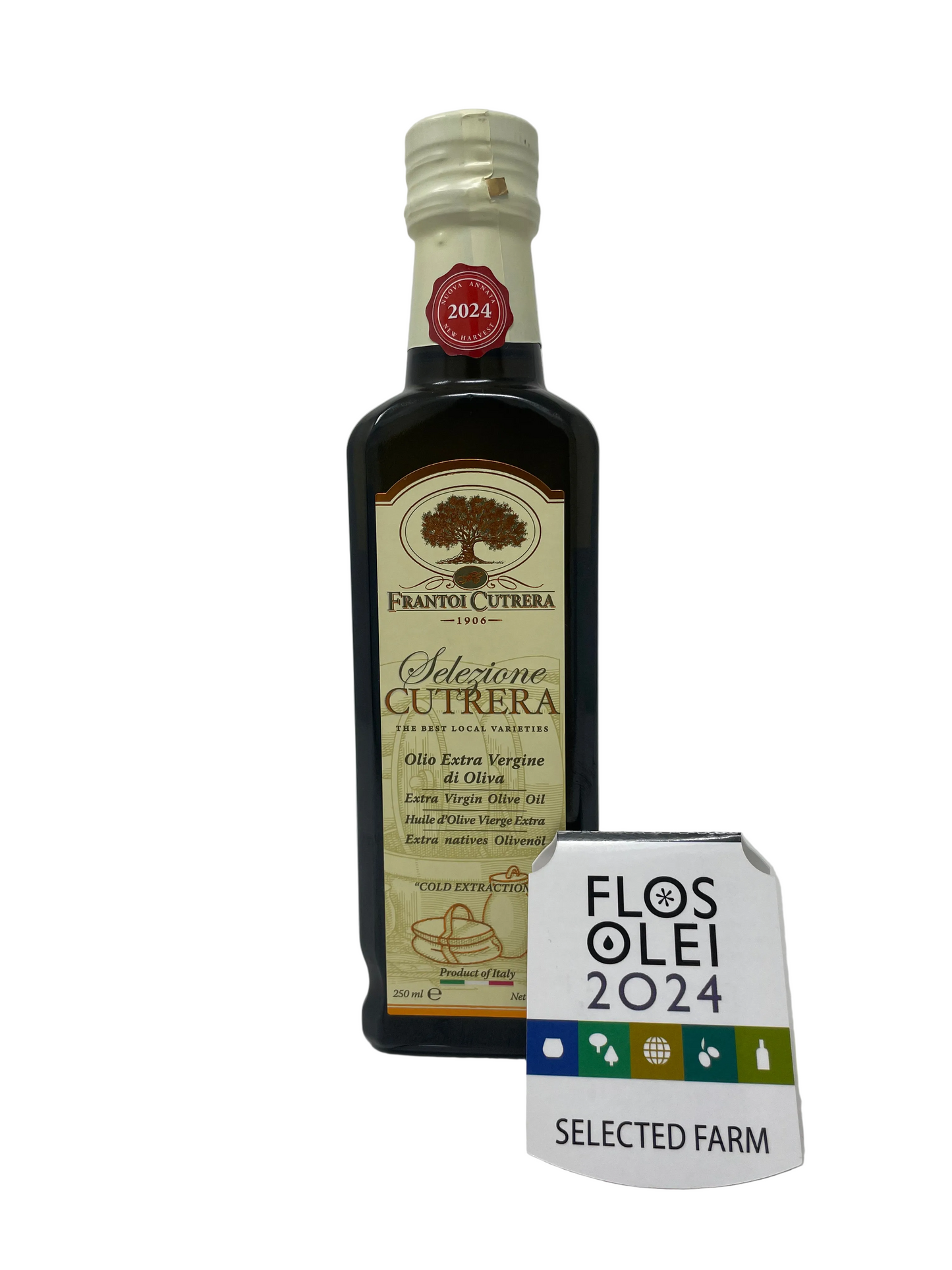 Selezione Cutrera Extra Natives Olivenöl 2024/25 – 250 ml Glasflasche