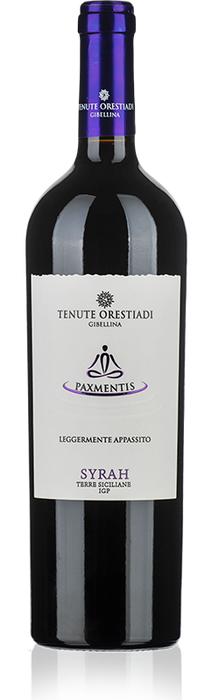 Syrah PaxMentis 2022 – Vino Rosso Siciliano da Uve Appassite