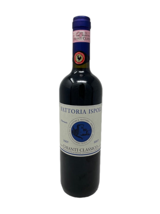 Chianti Classico 2007 "Il Borraccio "D.o.c.g. IT ICA B102 Fattoria Ispoli , Toskana