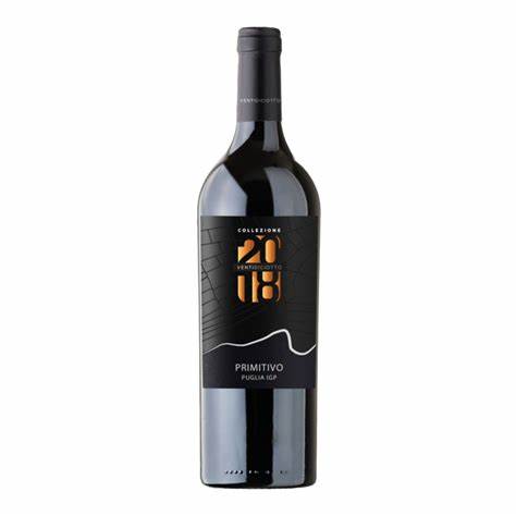 Angebot: 10 × 0,75 l Primitivo Puglia "Collezione Ventidiciotto" 2022 IGP Tenute Orestiadi + 2 × 0,75 l gratis