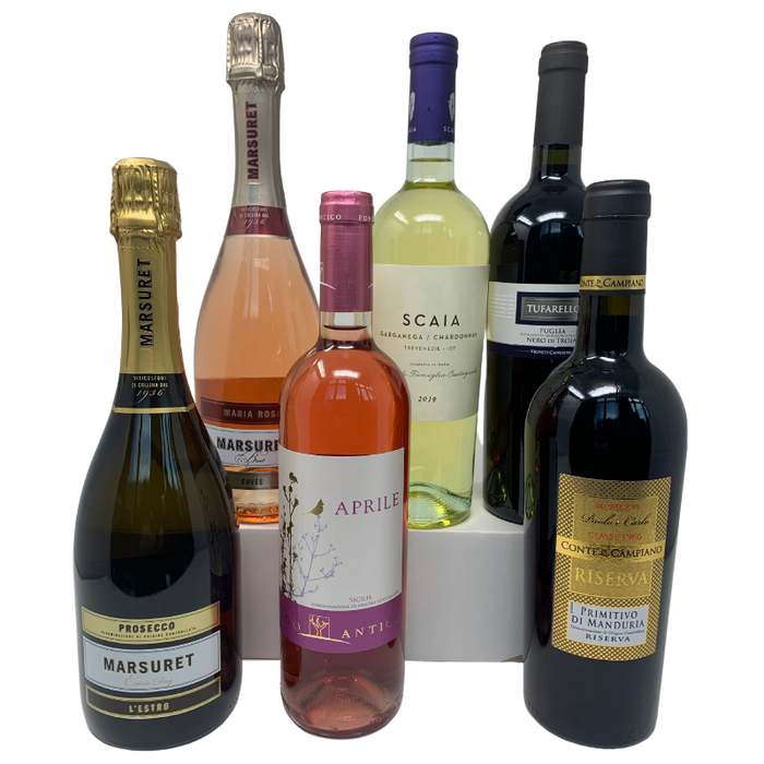 Bestseller-Weinpaket – 6 Top-Weine aus Italien
