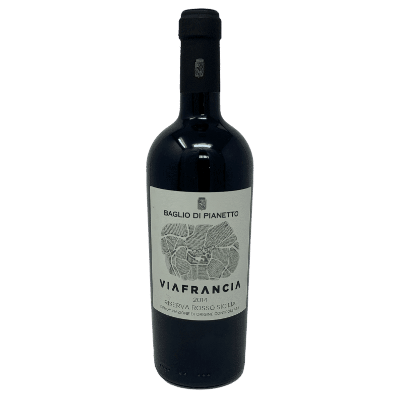 ViaFrancia Riserva Rosso 2019 Sicilia D.o.c. Baglio di Pianetto aus Sizilien