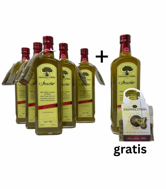 FRESCOLIO Olivenöl Paket 2026 0,75 Frantoi Cutrera