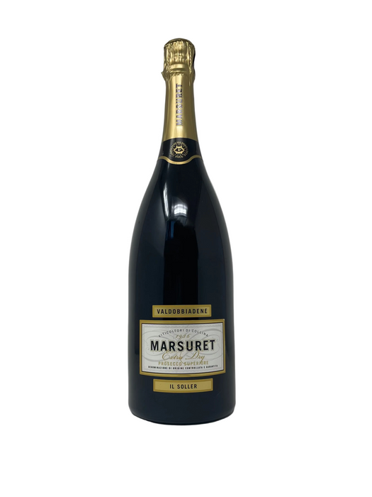 Magnum (1,5L) Prosecco Superiore D.o.c.g. extra Dry  "IL SOLLER" Marsuret aus Valdobbiadene