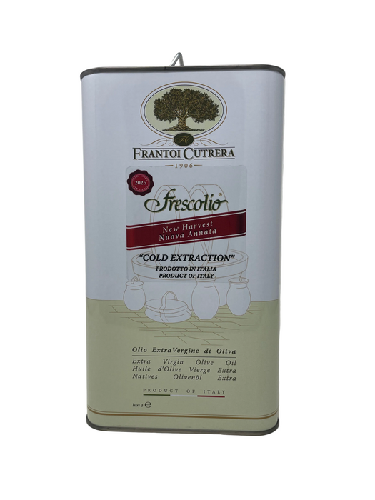 FRESCOLIO 2025 NEUE ERNTE Olio extra vergine 3l Kanister Frantoi Cutrera