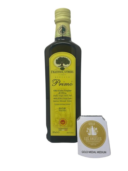 Olivenöl extra vergine "Primo" D.o.p. 2024 Monti Iblea 0,5l Flasche Frantoi Cutrera