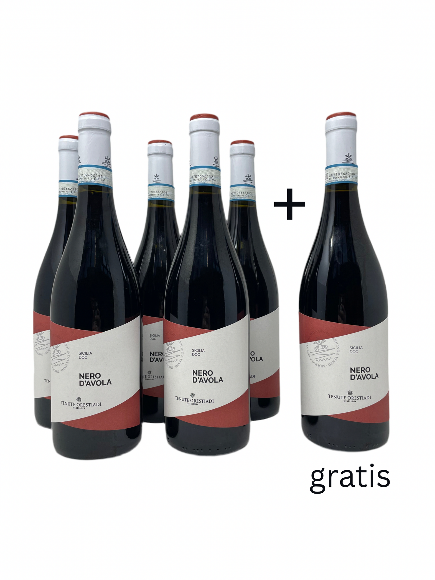 Nero d‘Avola "Molino a Vento" Sicilia D.o.c. - Tenute Orestiadi aus Sizilien
