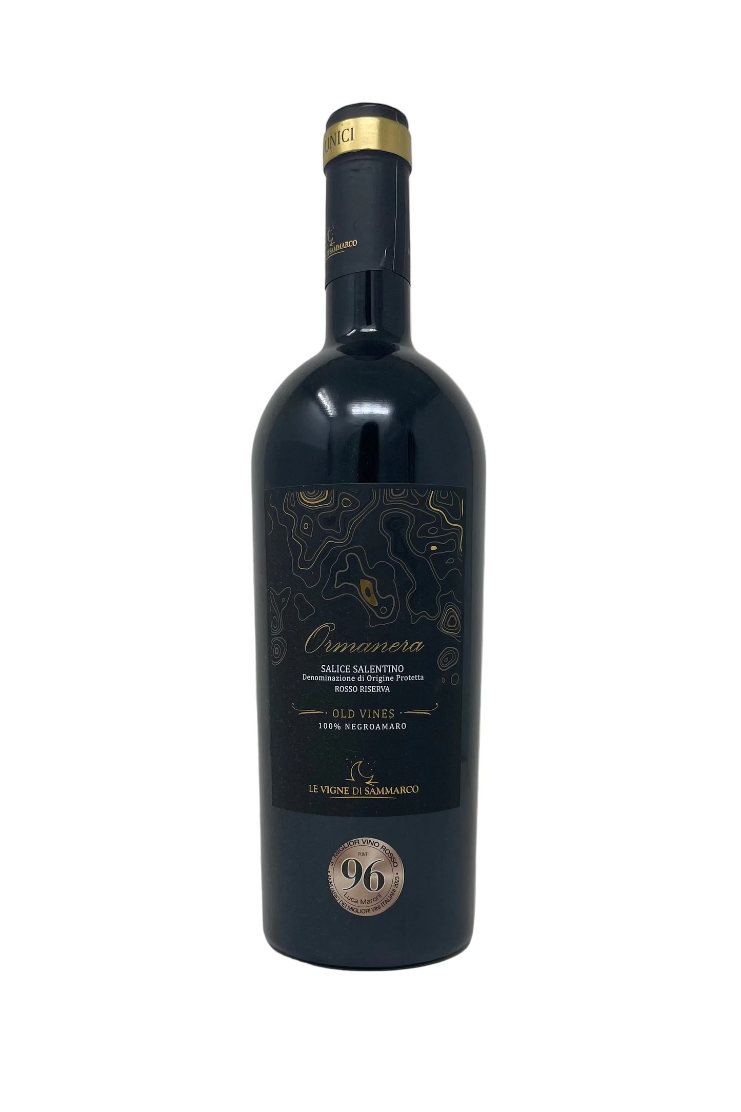 Salice Salentino Riserva "Ormanera" 2016 D.O.P. Le Vigne di Sammarco aus Apulien 0,75l Fl.