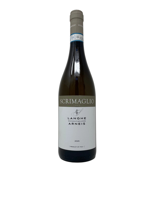 Langhe Arneis 2025 D.o.c. Scrimaglio aus Piemonte