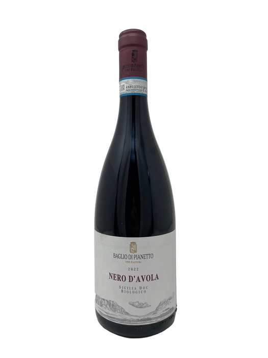 Nero d`Avola 2022 Sicilia D.o.c. IT BIO 008 W 046 Baglio di Pianetto