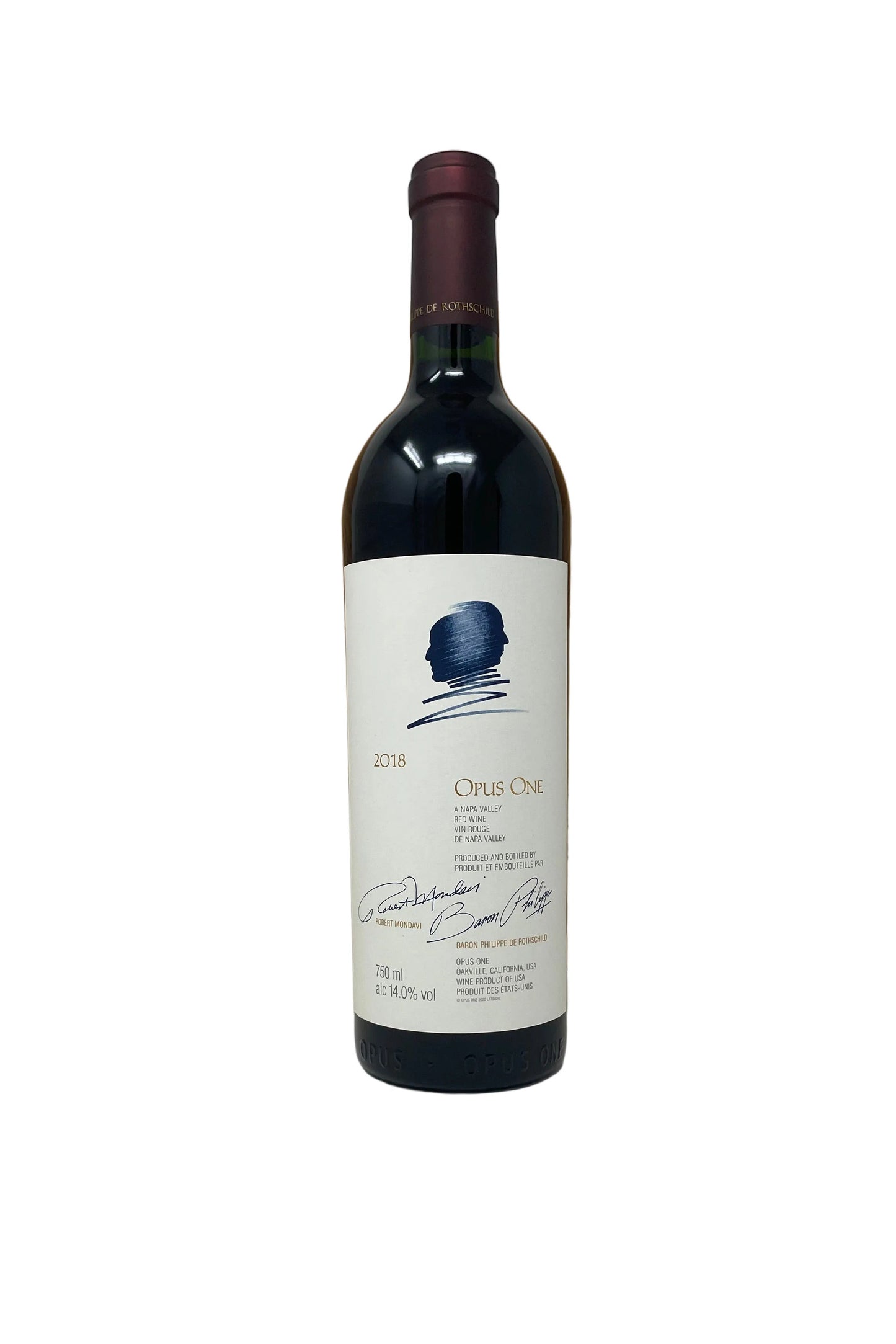 Opus One 2018 - Mondavi fra Napa Valley Californien