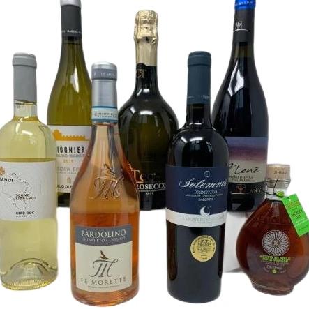 Kennenlern-Paket : 2x Weißwein + 2x Rotwein + 1x Prosecco + 1x Rosewein + 1 Fl.Aceto Balsamico gratis