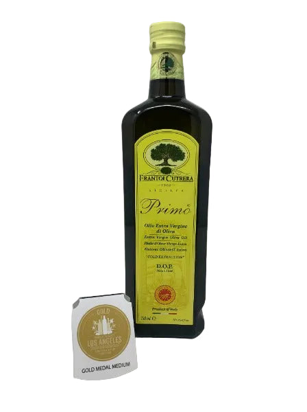 Olivenöl extra vergine "Primo" D.o.p. 2025/26 NEUE ERNTE Monti Iblea 0,75l Flasche Frantoi Cutrera