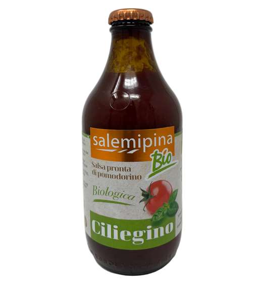 BIO Tomatensoße fertig aus Bio-Kirschtomaten  330g Glasflasche