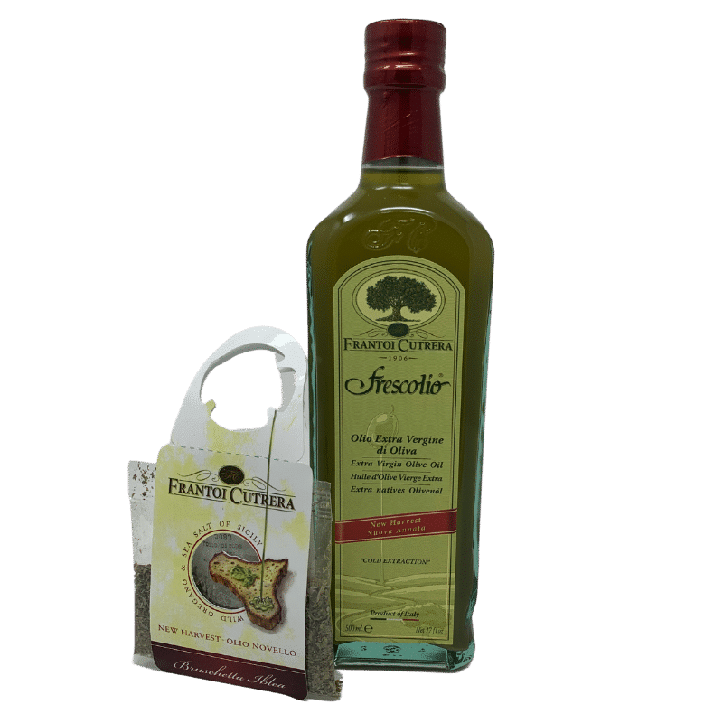 FRESCOLIO 2025 NEUE ERNTE Olio extra vergine 0,5l Fl. Frantoi Cutrera
