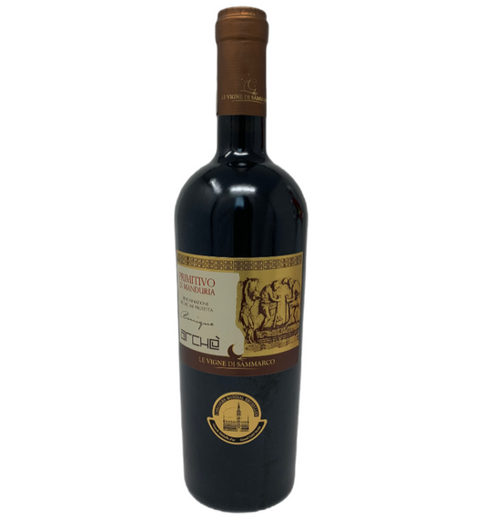 Primitivo di Manduria "ARCHE` "2018 D.o.p. Le Vigne di Sammarco aus Apulien 0,75l Fl.