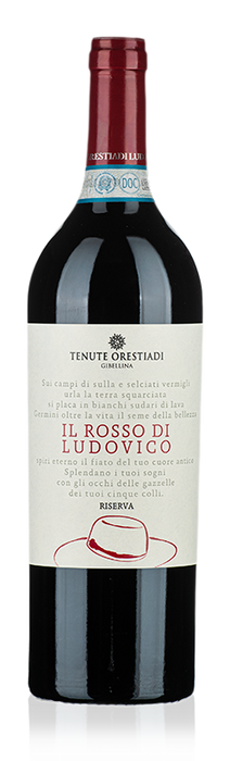 Il Rosso di Ludovico Sicilia D.o.c. Riserva 2017 Tenute Orestiadi