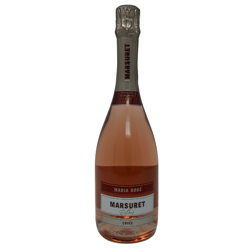 Spumante Rose` Brut Pinot Nero "Maria Rose`" Marsuret aus Valdobbiadene