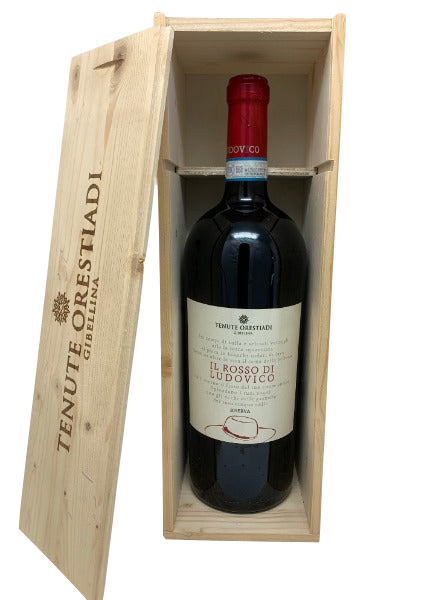 Il Rosso di Ludovico Magnum Sicilia D.o.c. Riserva 2017 Tenute Orestiadi Magnum 1,5l flaske