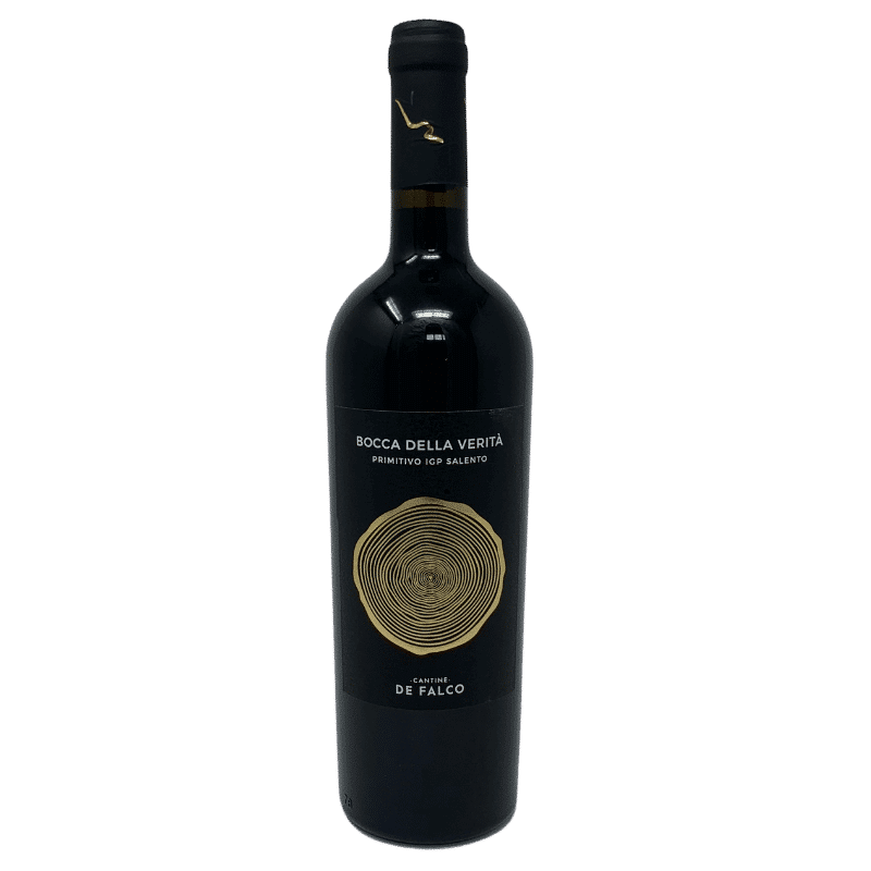 Primitivo Salento "Bocca della Verità" 2022 I.g.p.  Cantine de Falco aus Apulien