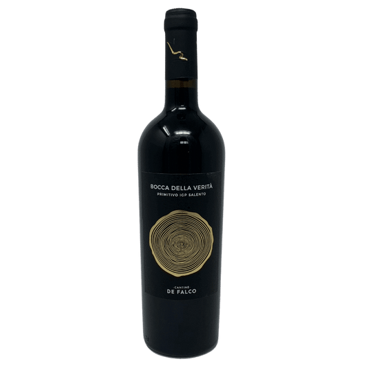 Primitivo Salento "Bocca della Verità" 2022 I.g.p.  Cantine de Falco aus Apulien